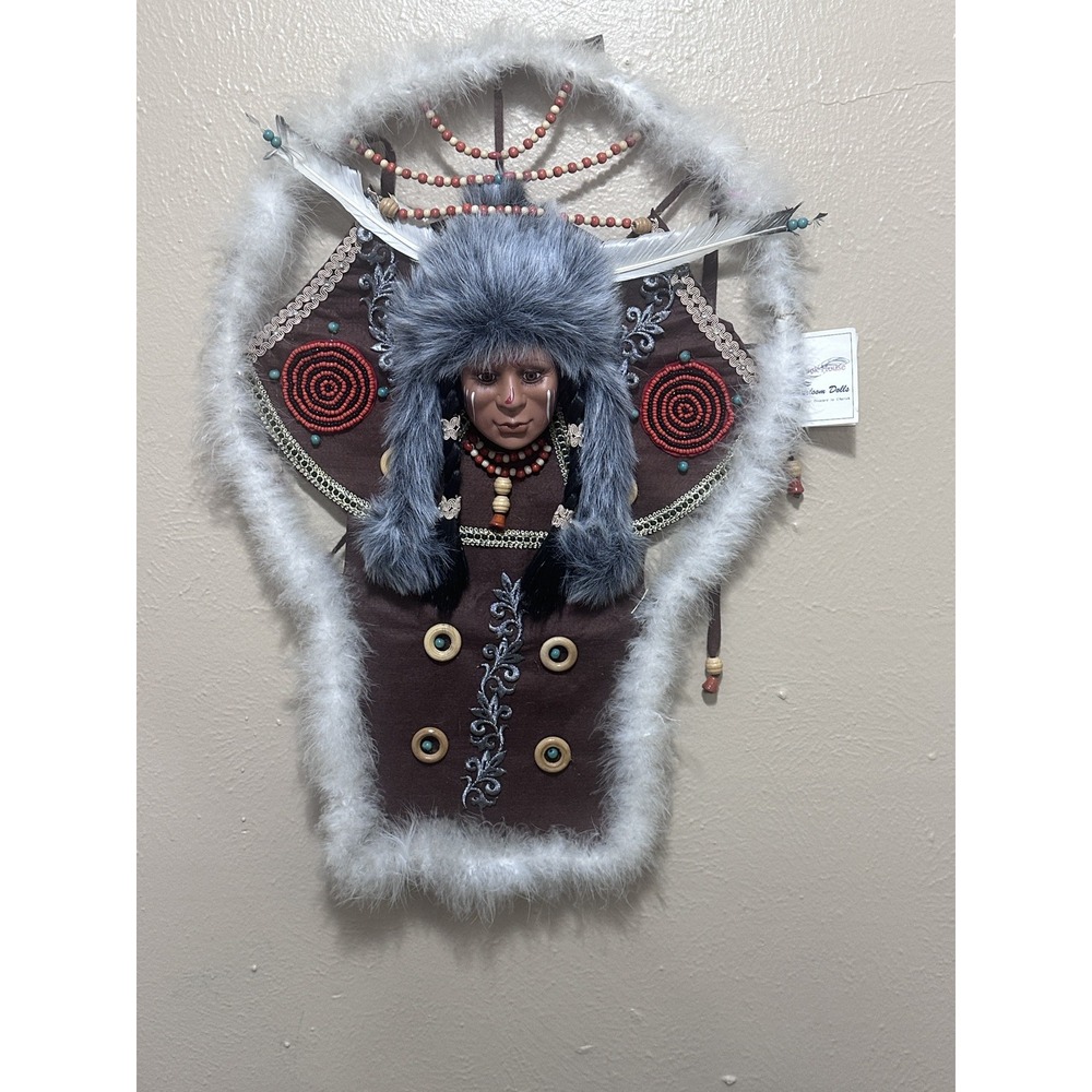 Duck House Heirloom Doll Native American Style Wall Decor Collectible